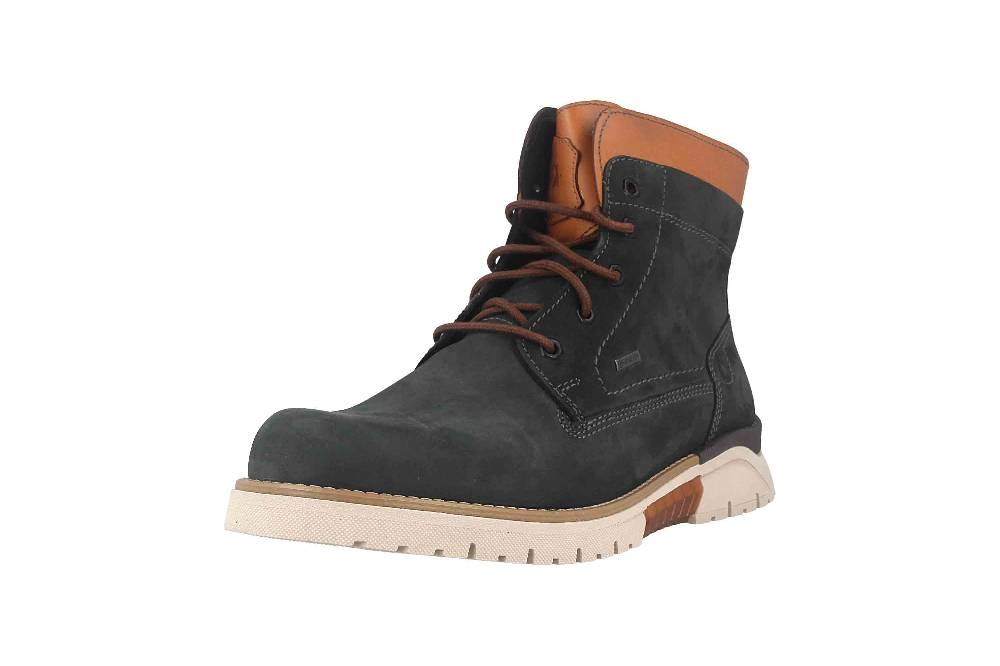 Fretz Men Cooper Boots in Übergrößen Blau 1326.1416-32 große Herrenschuhe zollfrei