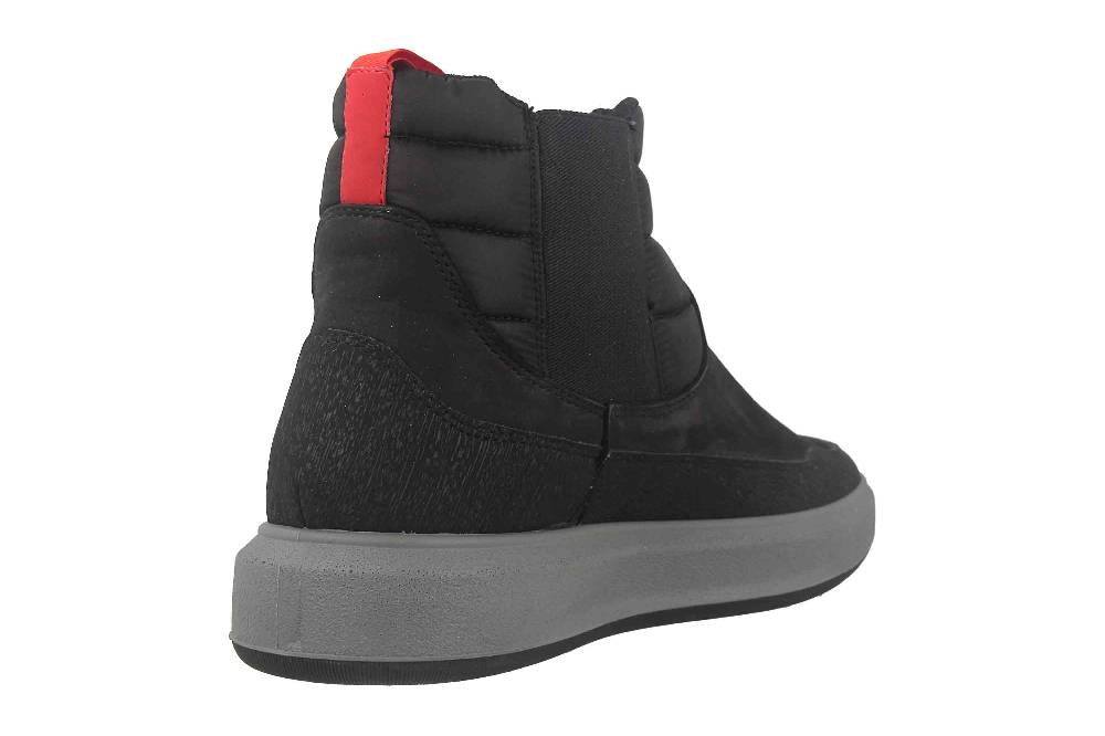 Fretz Men Sem Stiefeletten in Übergrößen Schwarz 4414.2482-51 große Herrenschuhe 50% Rabatt für begrenzte Zeit