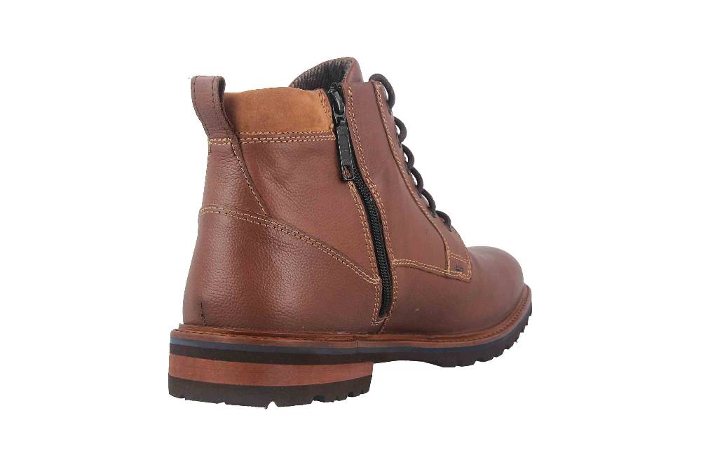 Fretz Men Milano Boots in Übergrößen Braun 6330.9712-12 große Herrenschuhe Rabatte dieses Monats