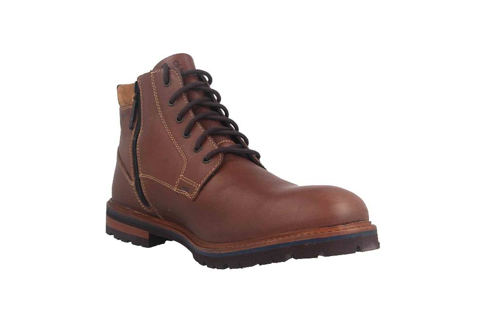 Fretz Men Milano Boots in Übergrößen Braun 6330.9712-12 große Herrenschuhe Rabatte dieses Monats
