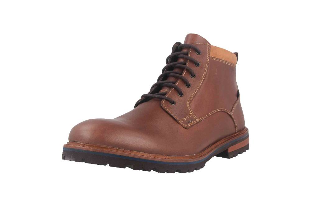 Fretz Men Milano Boots in Übergrößen Braun 6330.9712-12 große Herrenschuhe Rabatte dieses Monats