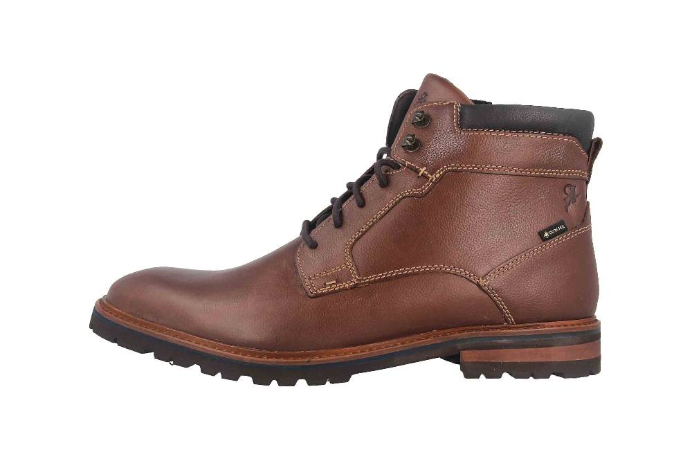 Fretz Men Milano Boots in Übergrößen Braun 6331.9712-12 große Herrenschuhe 2025