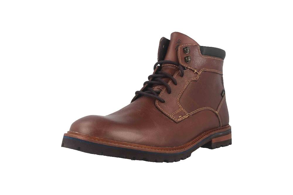 Fretz Men Milano Boots in Übergrößen Braun 6331.9712-12 große Herrenschuhe 2025