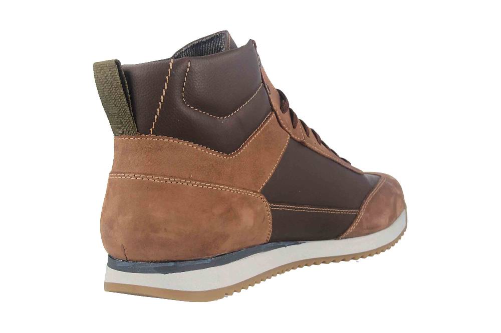 Fretz Men Tobias Stiefel in Übergrößen Braun 6660.2916-80 große Herrenschuhe Online