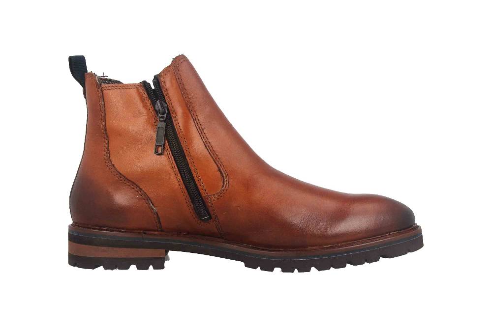 Fretz Men Milano Stiefeletten in Übergrößen Braun 6333.9728-37 große Herrenschuhe Outlet