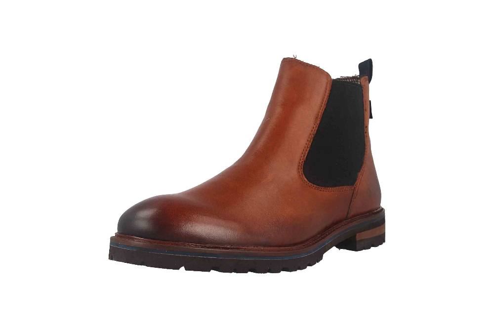 Fretz Men Milano Stiefeletten in Übergrößen Braun 6333.9728-37 große Herrenschuhe Outlet