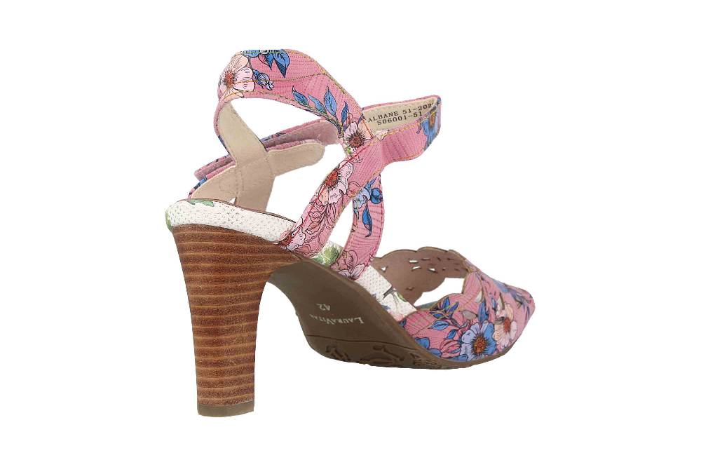 Laura Vita Sandaletten in Übergrößen Mehrfarbig ALBANE 51 Lilas große Damenschuhe Rabatt