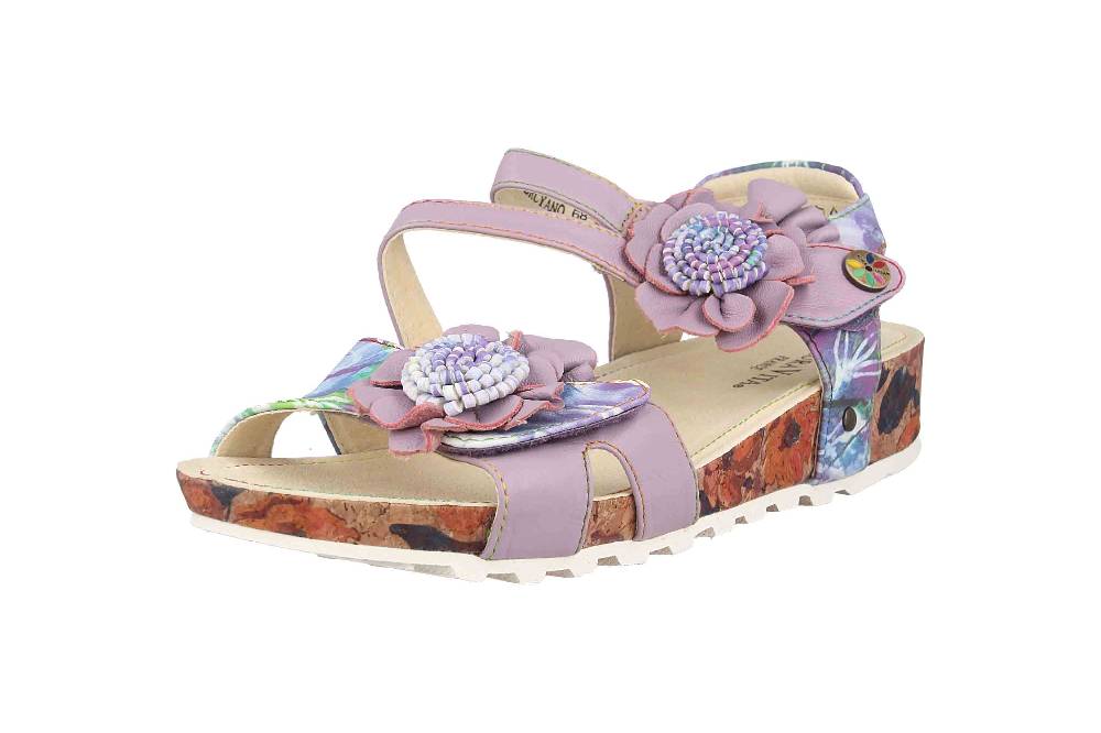 Laura Vita Sandalen in Übergrößen Mehrfarbig BRCYANO 68 Lilas große Damenschuhe Begrenztes Angebot