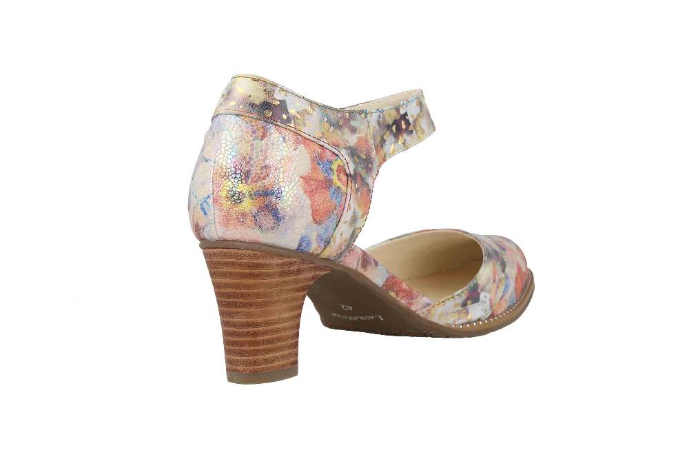 Laura Vita Pumps in Übergrößen Mehrfarbig ELCODIEO 232 Abricot große Damenschuhe Exklusivangebot