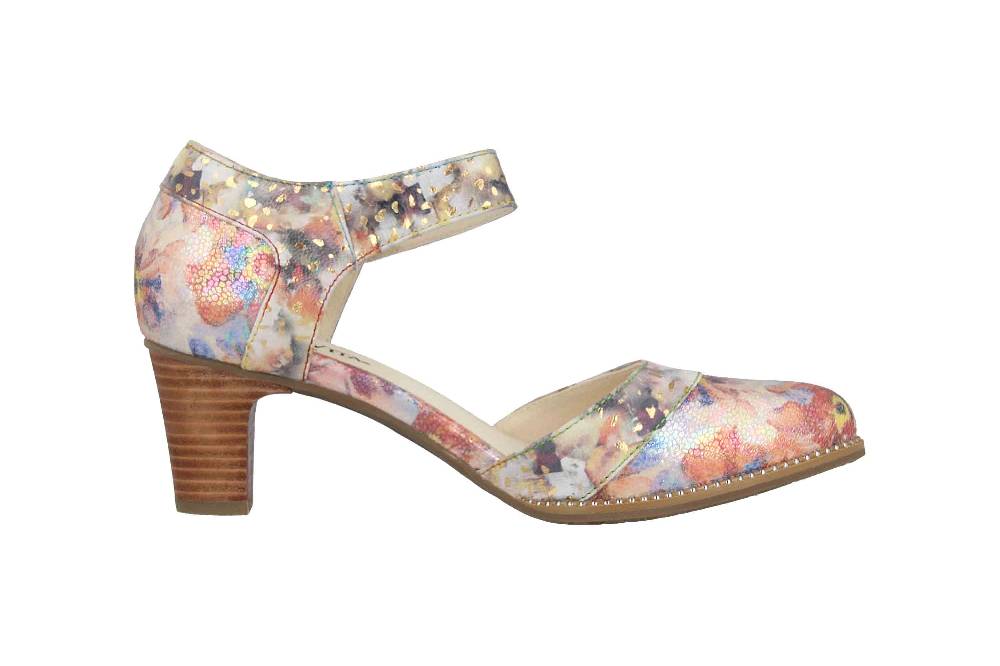 Laura Vita Pumps in Übergrößen Mehrfarbig ELCODIEO 232 Abricot große Damenschuhe Exklusivangebot