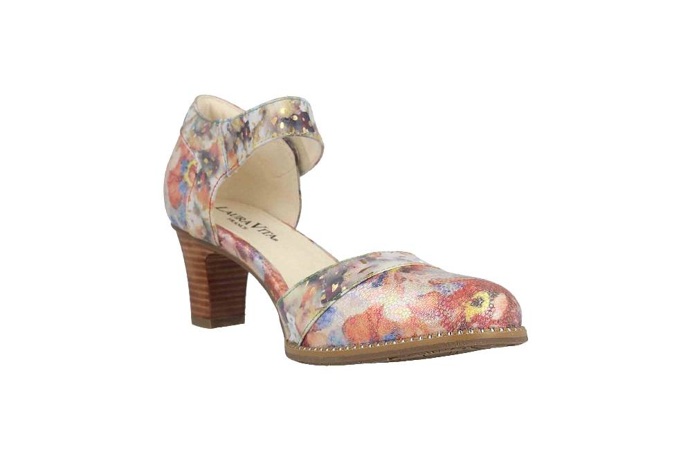 Laura Vita Pumps in Übergrößen Mehrfarbig ELCODIEO 232 Abricot große Damenschuhe Exklusivangebot