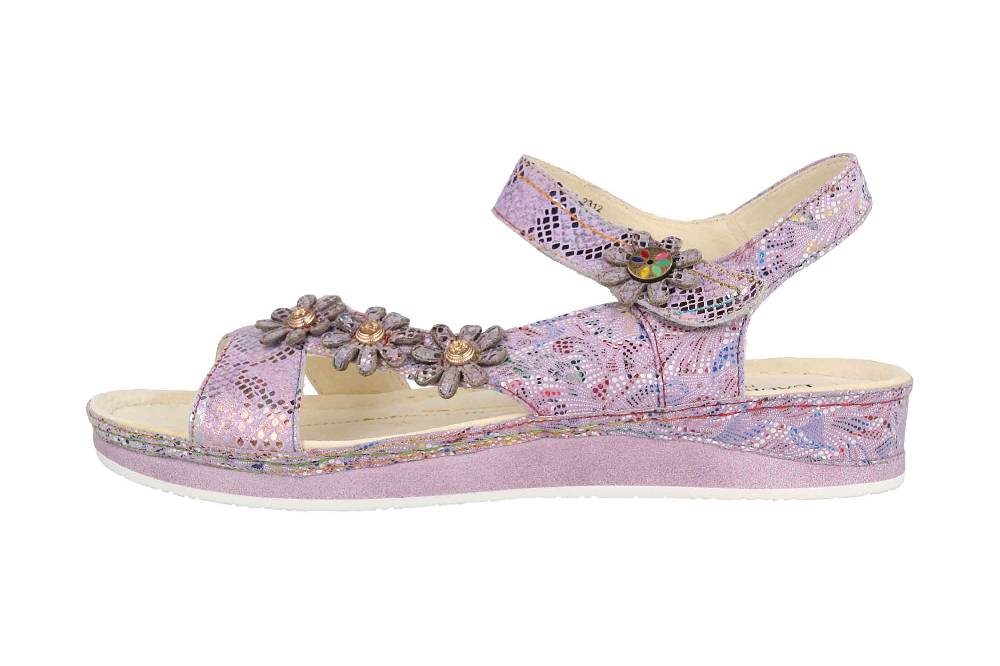 Laura Vita Sandalen in Übergrößen Mehrfarbig BRCUELO 81 Lilas große Damenschuhe Cyber Monday