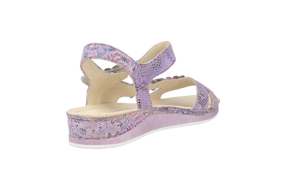 Laura Vita Sandalen in Übergrößen Mehrfarbig BRCUELO 81 Lilas große Damenschuhe Cyber Monday