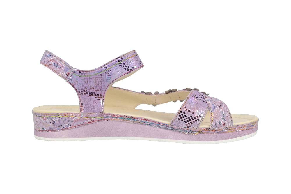 Laura Vita Sandalen in Übergrößen Mehrfarbig BRCUELO 81 Lilas große Damenschuhe Cyber Monday