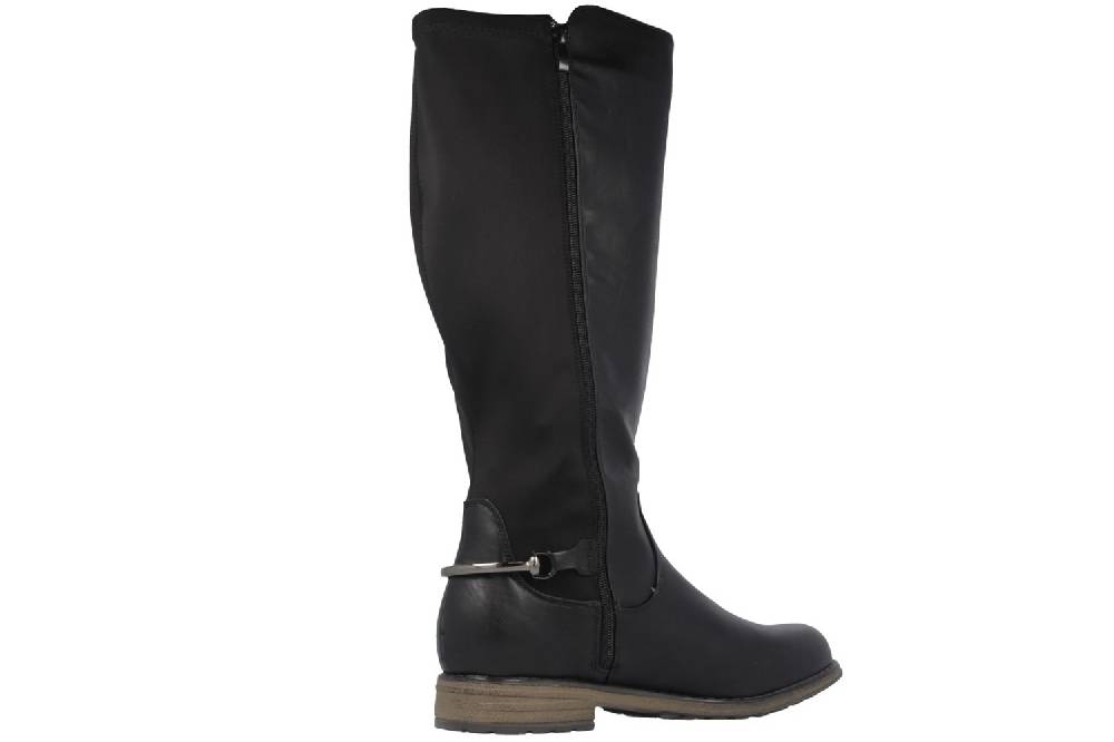 Fitters Footwear Stiefel in Übergrößen Schwarz 2.823951 Black große Damenschuhe Vatertagsangebot