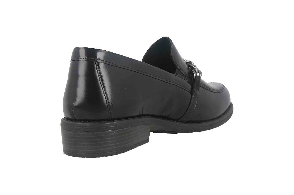 Remonte Slipper in Übergrößen Schwarz D0F03-01 große Damenschuhe Top Angebot