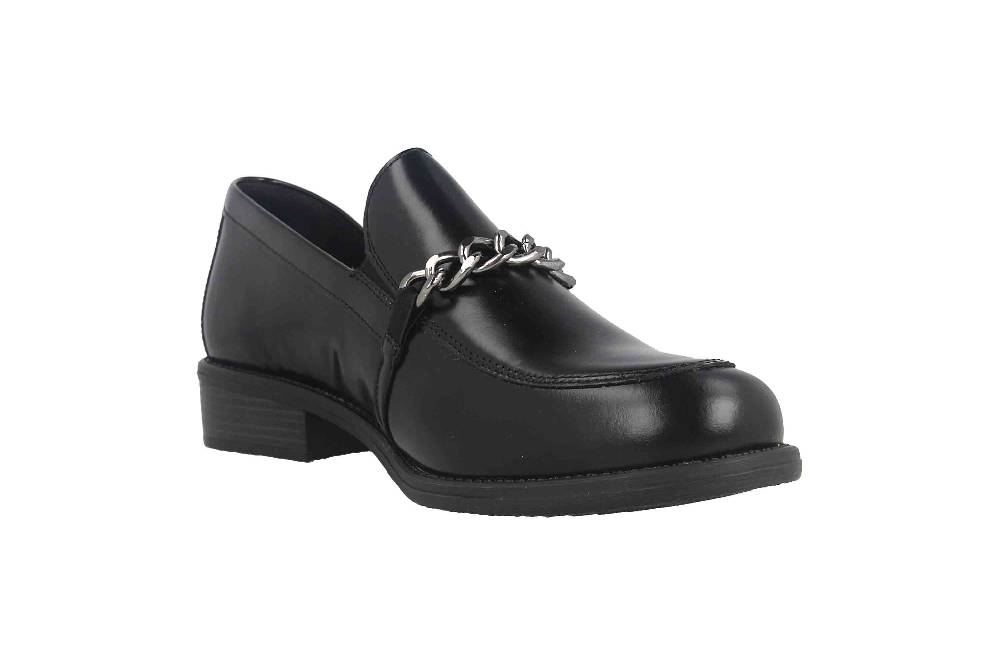 Remonte Slipper in Übergrößen Schwarz D0F03-01 große Damenschuhe Top Angebot