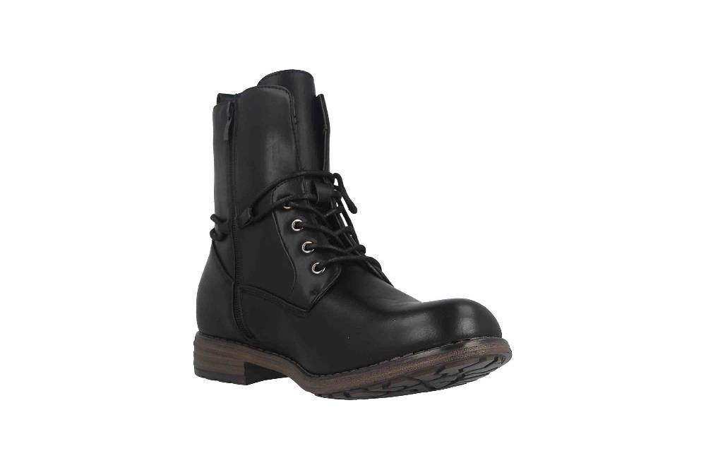Fitters Footwear Vera Stiefeletten in Übergrößen Schwarz 2.252323 Black große Damenschuhe Sonderangebote