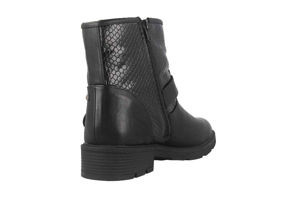 Fitters Footwear Lexi Stiefeletten in Übergrößen Schwarz 2.237232 Black große Damenschuhe Riesige Ersparnisse