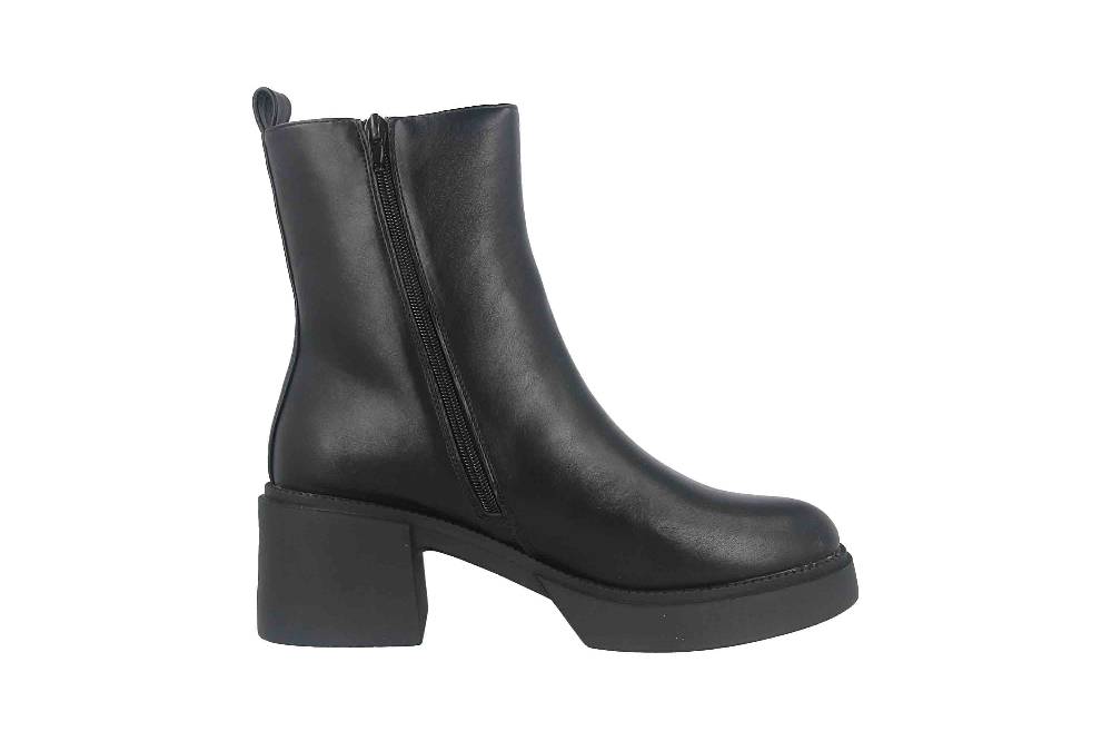 Fitters Footwear Pia Stiefeletten in Übergrößen Schwarz 2TT0301402 Black große Damenschuhe Super Sparpreis