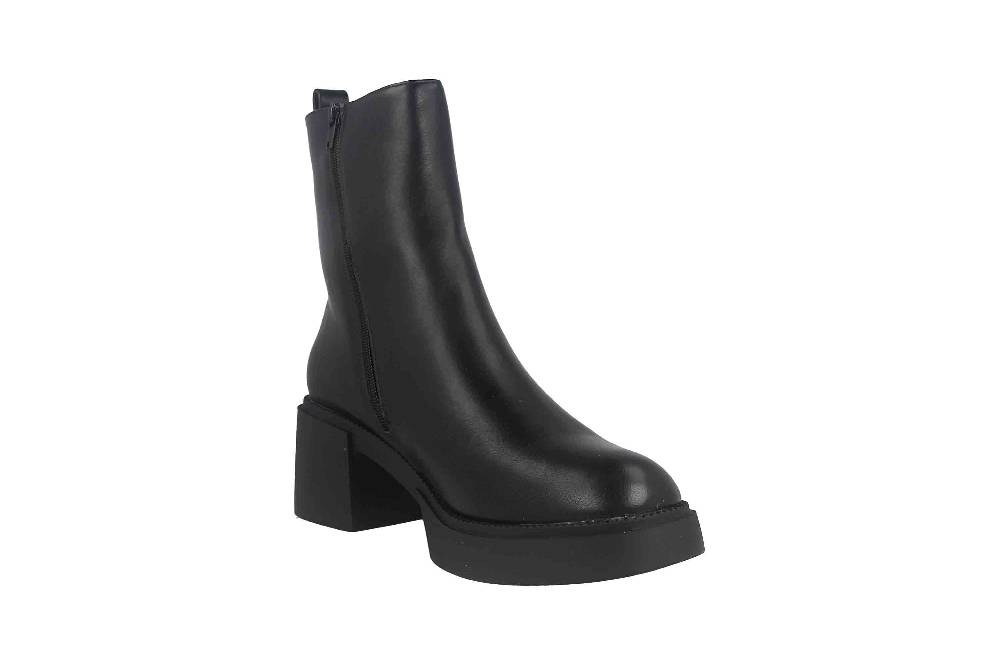 Fitters Footwear Pia Stiefeletten in Übergrößen Schwarz 2TT0301402 Black große Damenschuhe Super Sparpreis