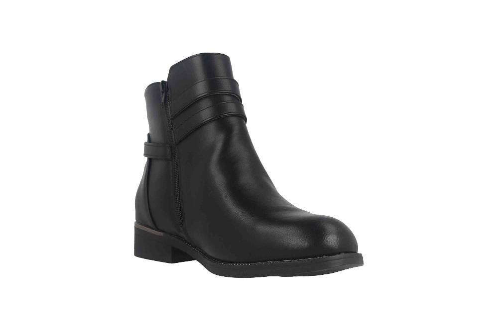 Fitters Footwear Sina Stiefeletten in Übergrößen Schwarz 2AA0211306 Black große Damenschuhe Zeitbegrenzte Promotion
