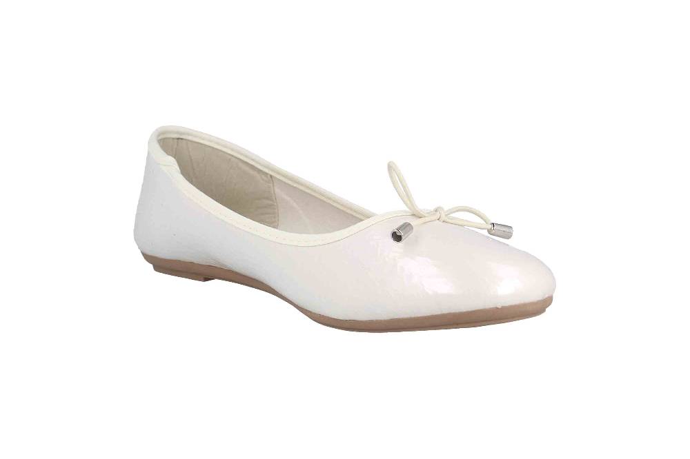 Fitters Footwear Mila Ballerinas in Übergrößen Weiß 2.514362 Off White große Damenschuhe Bis zu 65% Rabatt