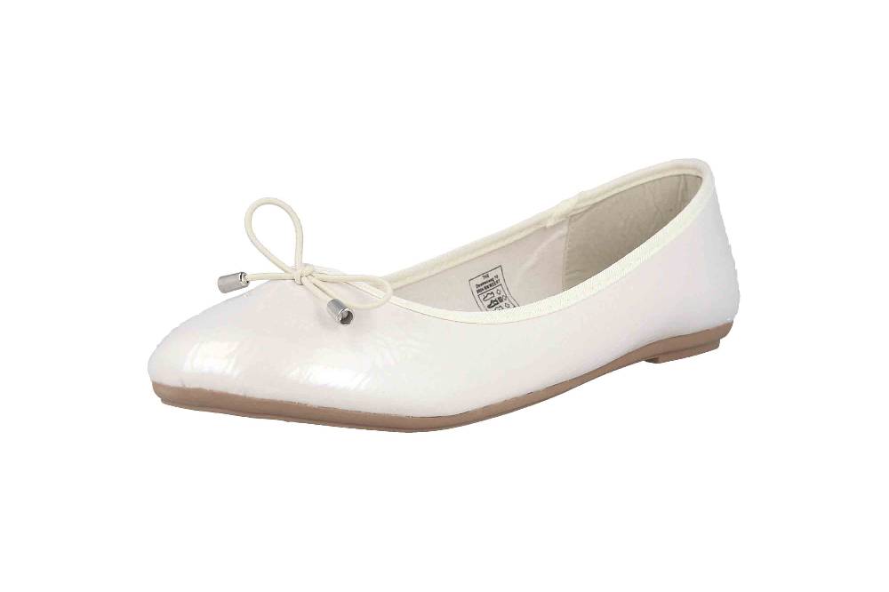 Fitters Footwear Mila Ballerinas in Übergrößen Weiß 2.514362 Off White große Damenschuhe Bis zu 65% Rabatt
