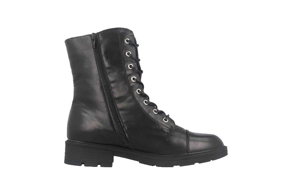Fitters Footwear Stiefeletten in Übergrößen Schwarz 2239215 Tamara Black große Damenschuhe Sonderangebot der Fabrik