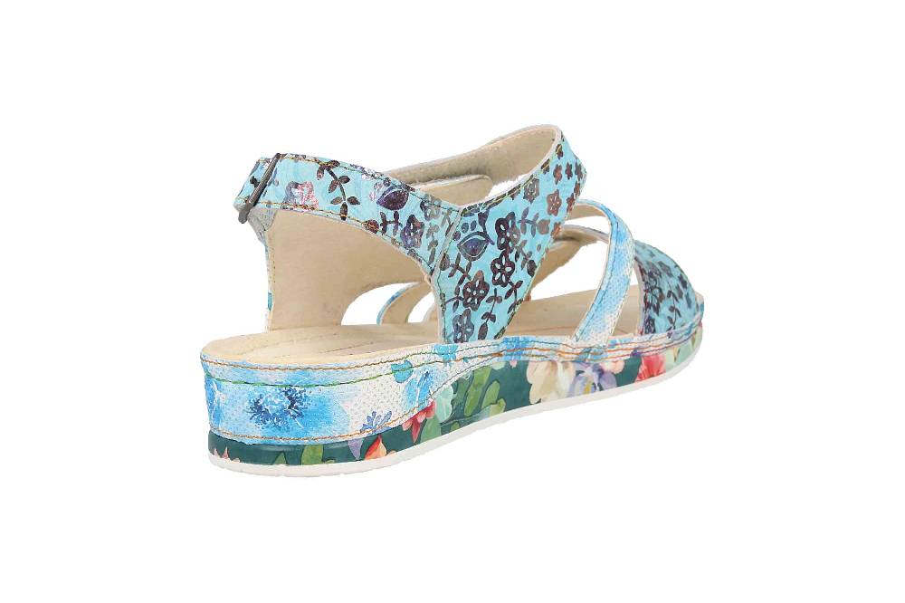 Laura Vita Sandalen in Übergrößen Mehrfarbig BRCUELO 06 Indigo große Damenschuhe Bis zu 55% Rabatt