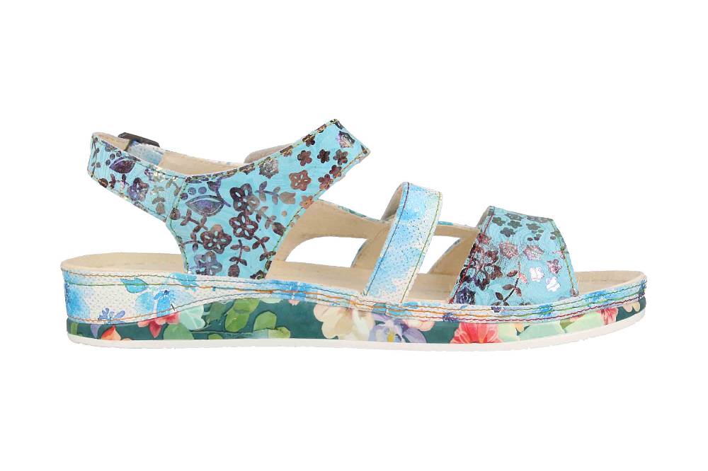 Laura Vita Sandalen in Übergrößen Mehrfarbig BRCUELO 06 Indigo große Damenschuhe Bis zu 55% Rabatt