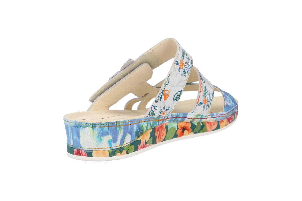 Laura Vita Pantoletten in Übergrößen Mehrfarbig BRUEL 05 Ciel große Damenschuhe Discount Store für neue Produkte