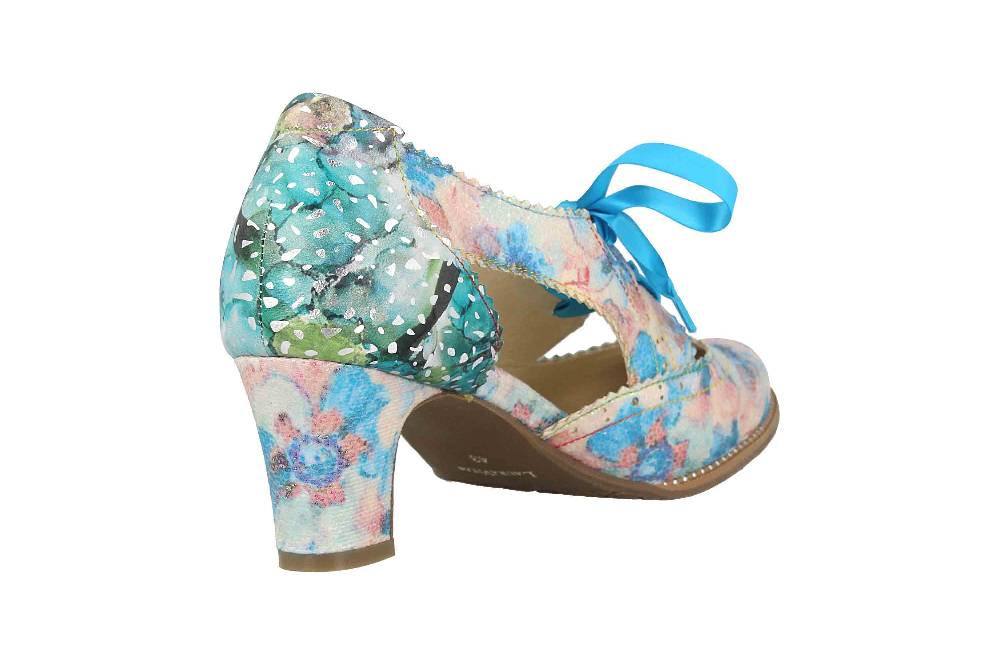Laura Vita Pumps in Übergrößen Mehrfarbig ELCODIEO 0422 Indigo große Damenschuhe zollfrei