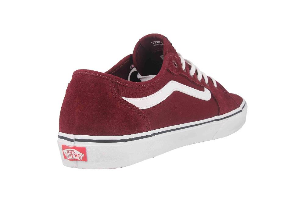 VANS MN Filmore Decon SUEDE/CANVAS (SUEDE/CANVAS)PRT RYL/WHT Sneaker in Übergrößen Rot VN0A3WKZ5LN1 große Herrenschuhe Rabatte dieses Monats