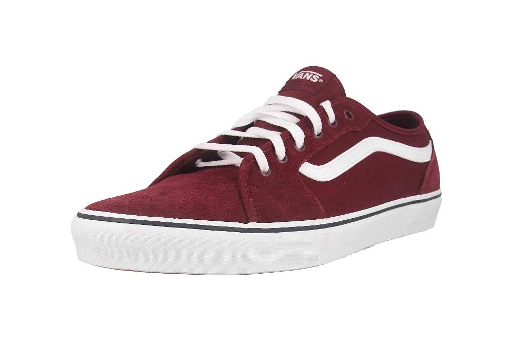 VANS MN Filmore Decon SUEDE/CANVAS (SUEDE/CANVAS)PRT RYL/WHT Sneaker in Übergrößen Rot VN0A3WKZ5LN1 große Herrenschuhe Rabatte dieses Monats