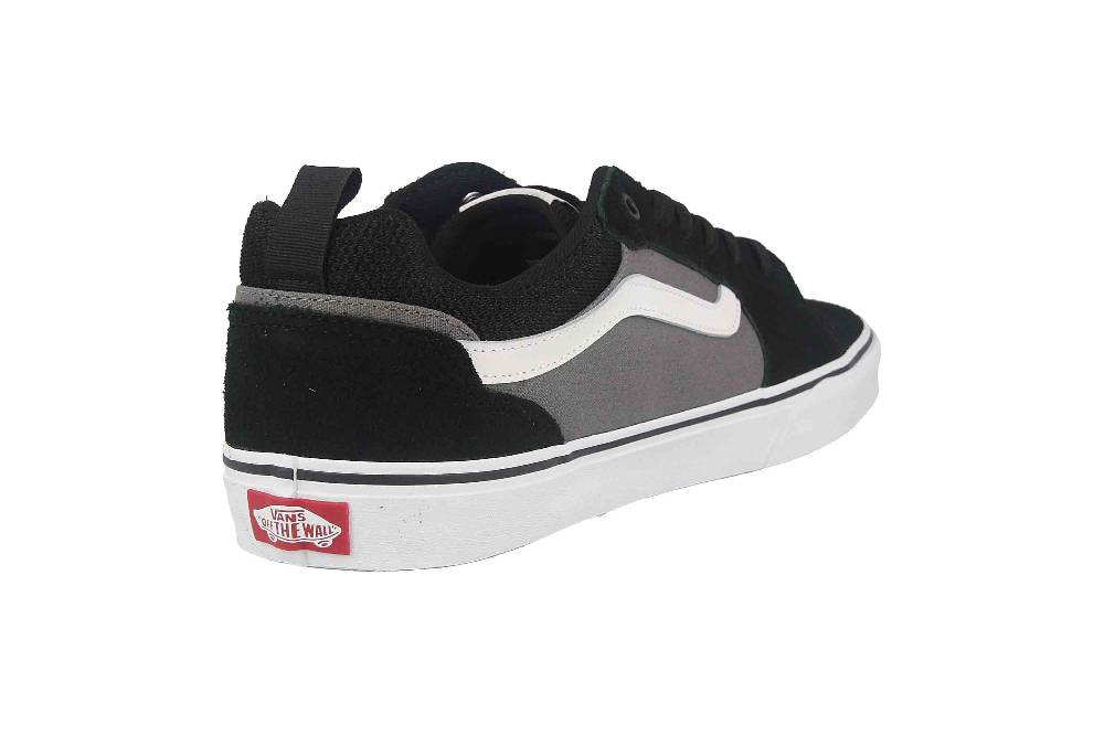VANS MN Filmore SUEDE/CANVAS (SUEDE CANVAS) BLACK/PEWT Sneaker in Übergrößen Mehrfarbig VN0A3MTJT2J1 große Herrenschuhe 2025