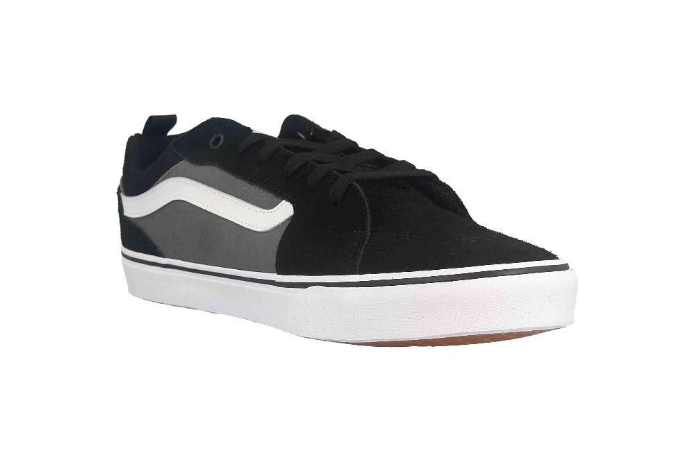 VANS MN Filmore SUEDE/CANVAS (SUEDE CANVAS) BLACK/PEWT Sneaker in Übergrößen Mehrfarbig VN0A3MTJT2J1 große Herrenschuhe 2025