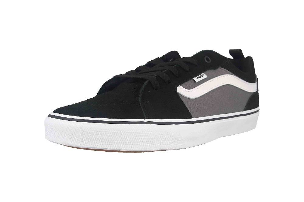 VANS MN Filmore SUEDE/CANVAS (SUEDE CANVAS) BLACK/PEWT Sneaker in Übergrößen Mehrfarbig VN0A3MTJT2J1 große Herrenschuhe 2025