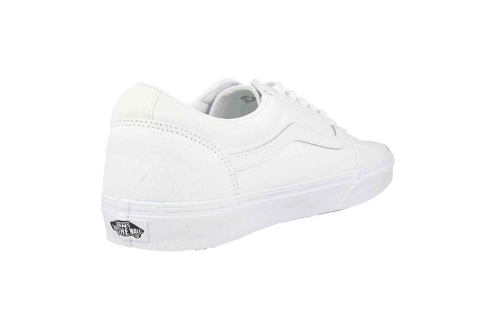 VANS MN Ward CANVAS (Canvas) white/white Sneaker in Übergrößen Weiß VN0A38DM7HN1 große Herrenschuhe Online