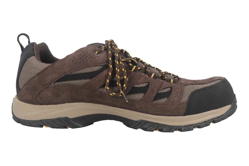 Columbia CRESTWOOD™ WP Trekkingschuhe in Übergrößen Braun BM 5372-255 große Herrenschuhe Outlet
