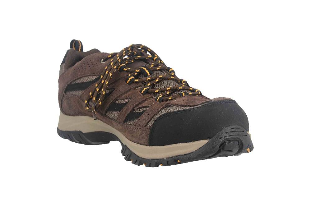 Columbia CRESTWOOD™ WP Trekkingschuhe in Übergrößen Braun BM 5372-255 große Herrenschuhe Outlet