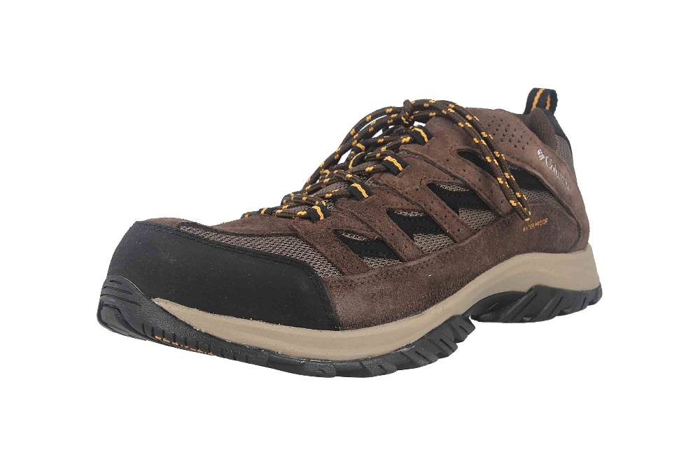 Columbia CRESTWOOD™ WP Trekkingschuhe in Übergrößen Braun BM 5372-255 große Herrenschuhe Outlet