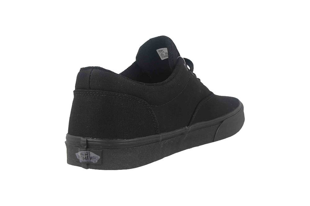 VANS MN Doheny (Canvas) Black/Black Sneaker in Übergrößen Schwarz VN0A3MTF1861 große Herrenschuhe Verkauf