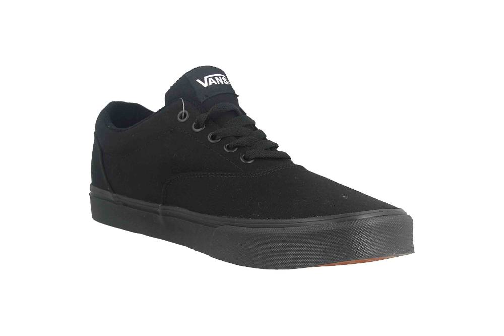 VANS MN Doheny (Canvas) Black/Black Sneaker in Übergrößen Schwarz VN0A3MTF1861 große Herrenschuhe Verkauf