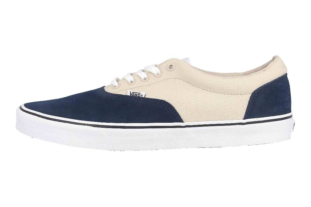 VANS MN Doheny SUEDE (RETRO SUEDE) DRS BLS/WHT Sneaker in Übergrößen Mehrfarbig VN0A3MTF80M1 große Herrenschuhe Angebote
