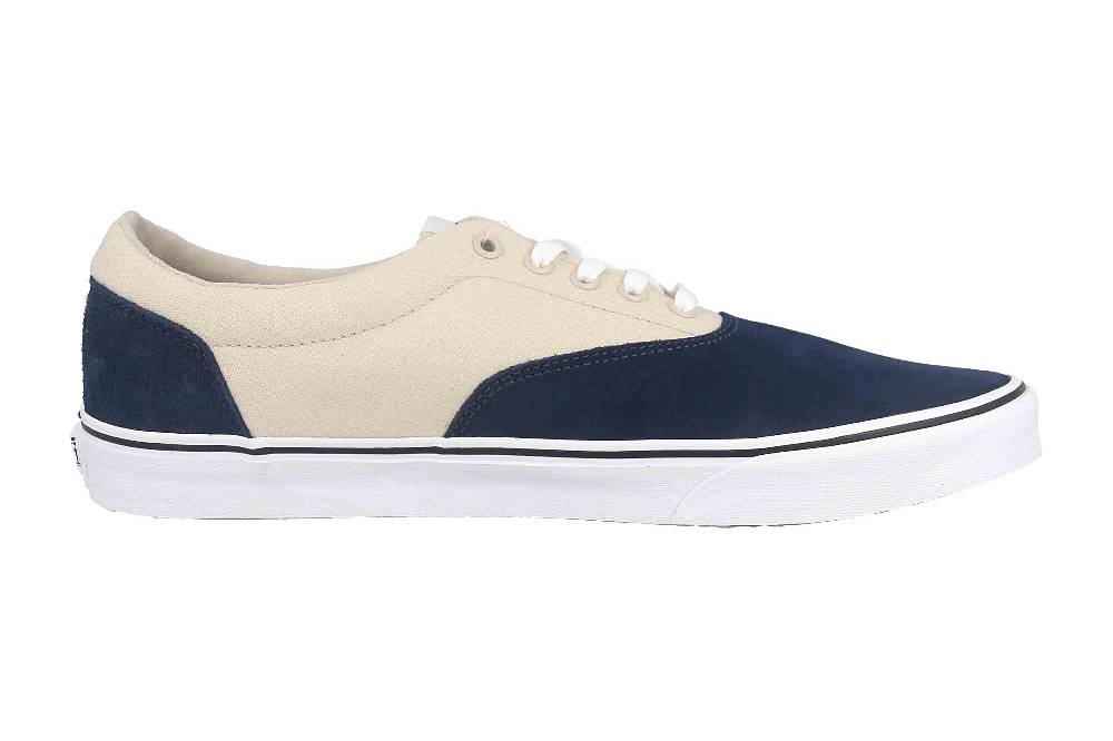 VANS MN Doheny SUEDE (RETRO SUEDE) DRS BLS/WHT Sneaker in Übergrößen Mehrfarbig VN0A3MTF80M1 große Herrenschuhe Angebote