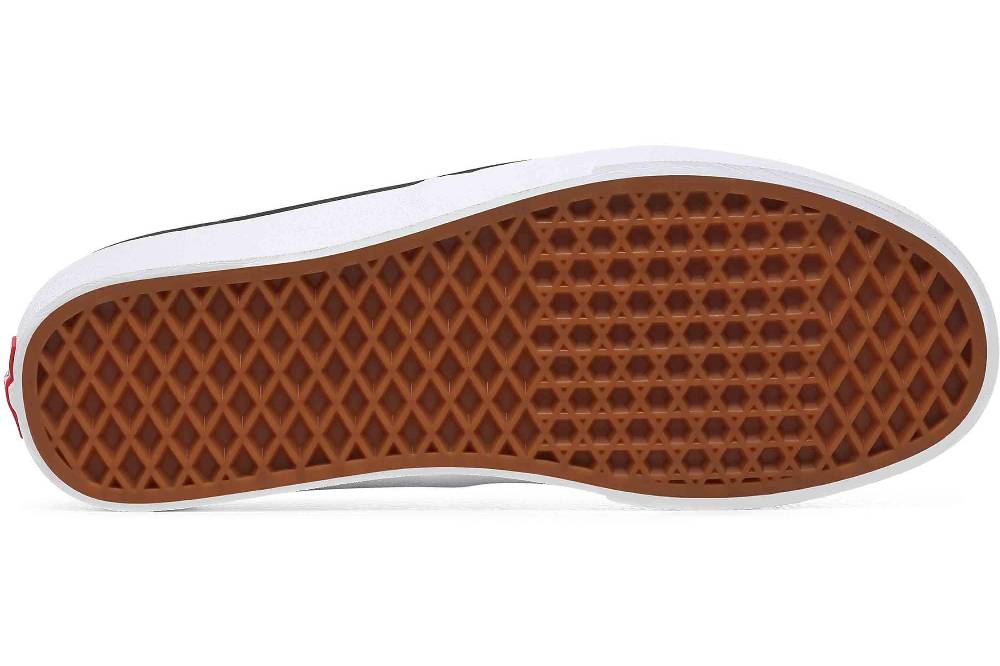VANS MN Asher (Canvas)Blk/Wht Sneaker in Übergrößen Schwarz VN000SEQ1871 große Herrenschuhe Limitierter Zeitrabatt