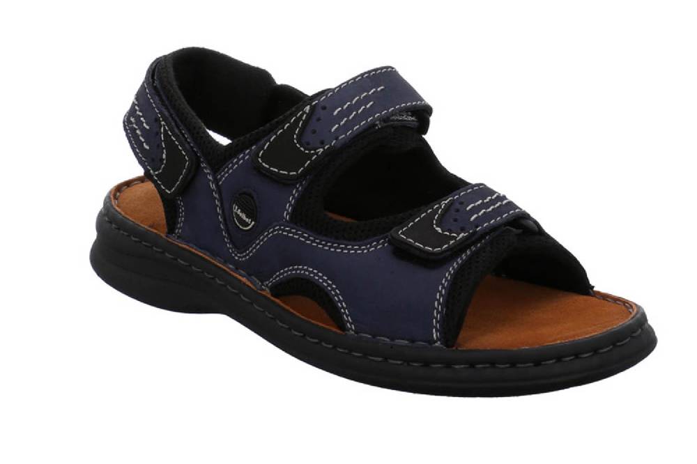 Josef Seibel Sandalen in Übergrößen Blau 10236 11 582 große Herrenschuhe Nur für heute