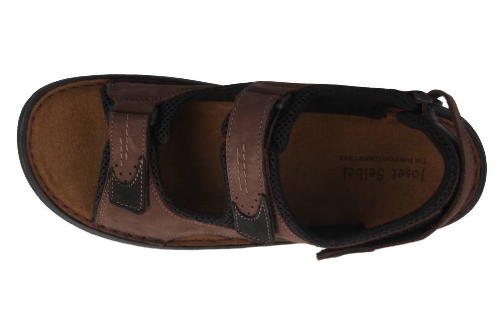 Josef Seibel Franklyn Sandalen in Übergrößen Braun 10236 11 341 große Herrenschuhe Sonderangebot der Fabrik