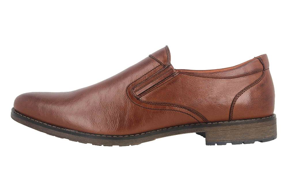 Mavins Slipper in Übergrößen Braun 3HH0181801 3300 Cognac PU große Herrenschuhe Discount Store für neue Produkte